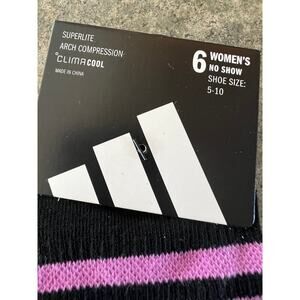 Adidas No Show socks, Women's size 5-10